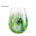 Προσαρμοσμένο χαραγμένο λογότυπο γυαλιά ποτήρι/καθαρό γυαλί κρασιού